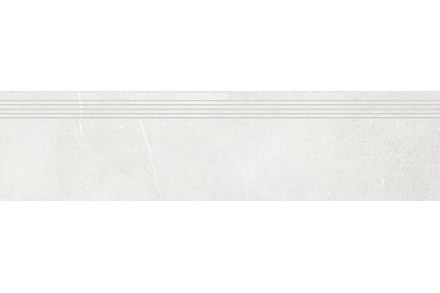 Schodovka Rako Fly světle šedá mat rektifikovaná 29,8x119,8 DCPVD882