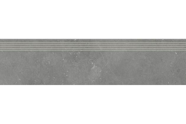 Schodovka Rako Fly tmavě šedá mat rektifikovaná 29,8x119,8 DCPVD884