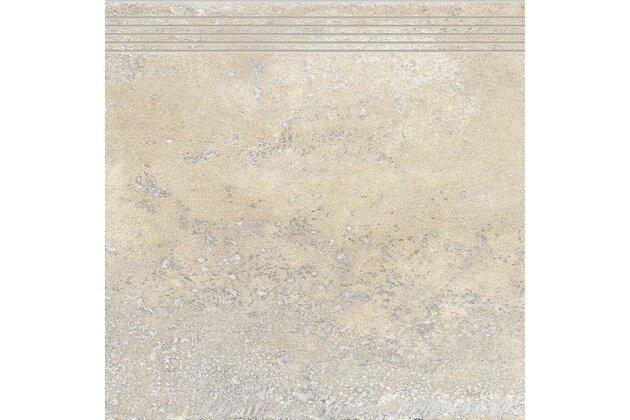 Schodovka Rako Mixtone béžovošedá mat rektifikovaná 59,7x59,8 DCP62887