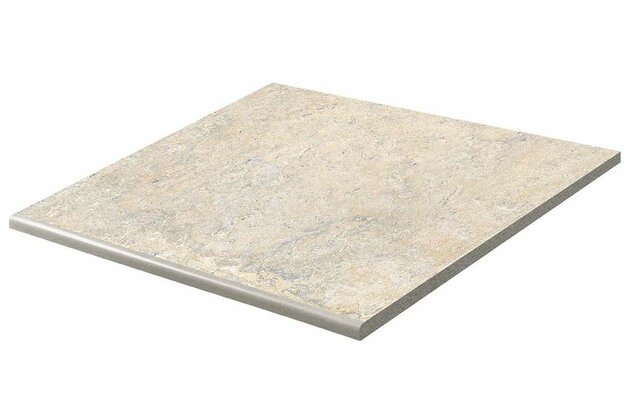 Schodovka Rako Mixtone Outdoor béžovošedá mat rektifikovaná 59,8x59,8 DCH66887