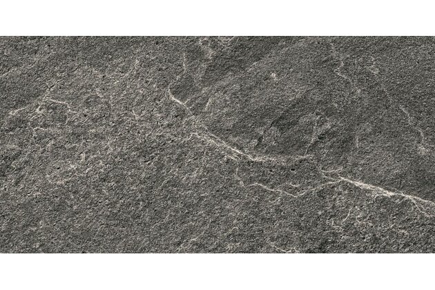 Dlažba Rako Core Outdoor černá struktura mat rektifikovaná 59,8x119,8 DARV6875