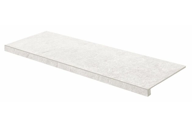 Tvarovka schodová Rako Core slonová kost struktura mat rektifikovaná 29,8x119,8 DCFVD876
