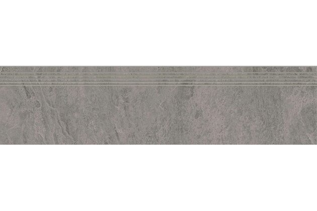 Schodovka Rako Core šedá struktura mat rektifikovaná 29,8x119,8 DCPVD874