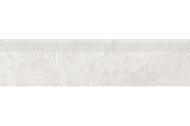 Schodovka Rako Core slonová kost struktura mat rektifikovaná 29,8x119,8 DCPVD876