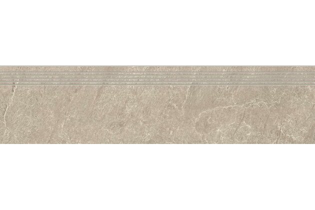 Schodovka Rako Core béžová struktura mat rektifikovaná 29,8x119,8 DCPVD877