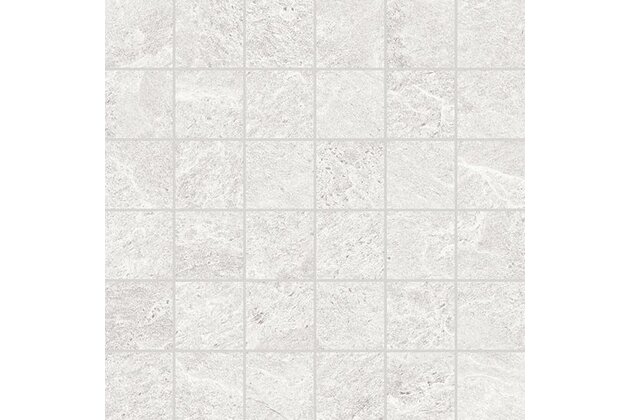 Mozaika Rako Core slonová kost struktura mat rektifikovaná 29,8x29,8 DDM05876