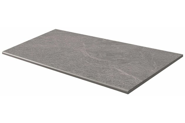 Schodovka Rako Core Outdoor šedá struktura mat rektifikovaná 59,8x119,8 DCHV6874