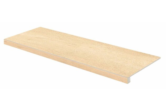 Tvarovka schodová Rako Plank béžová struktura mat rektifikovaná 29,8x119,8 DCFVD894