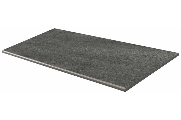 Schodovka Rako Quarzit Outdoor tmavě šedá struktura mat rektifikovaná 59,8x119,8 DCHV6738