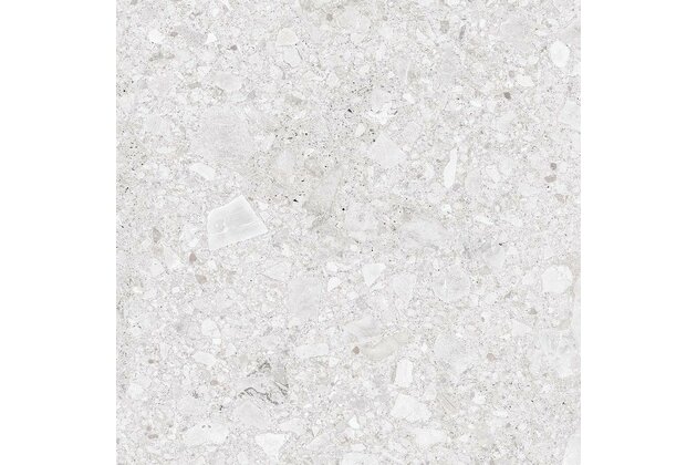 Dlažba Rako Rave bílošedá mat rektifikovaná 59,8x59,8 DAK62899