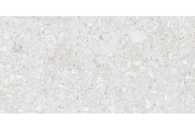 Dlažba Rako Rave bílošedá mat rektifikovaná 59,8x119,8 DAKV9899