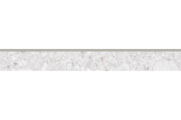 Sokl Rako Rave bílošedá mat rektifikovaný 7,2x59,8 DSAS3899