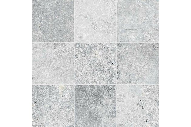 Dlažba Rako Shade světle šedá mat rektifikovaná 9,8x9,8 DAK11888