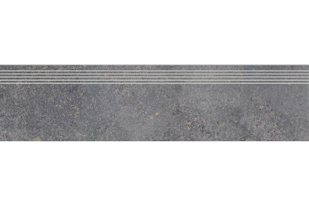 Schodovka Rako Shade tmavě šedá mat rektifikovaná 29,8x119,8 DCPVD889