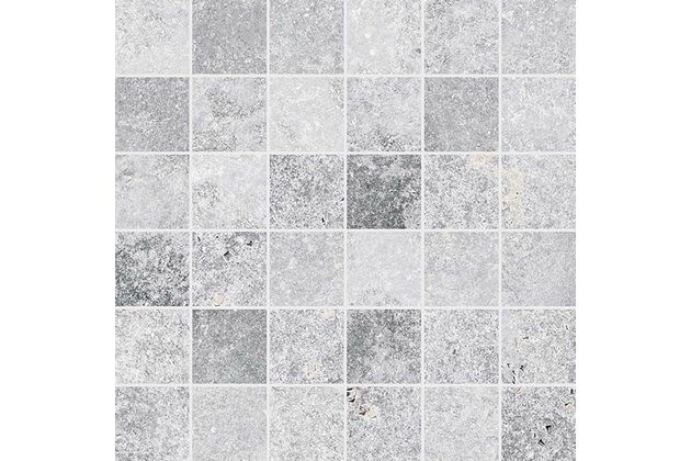 Mozaika Rako Shade světle šedá mat rektifikovaná 29,8x29,8 DDM05888