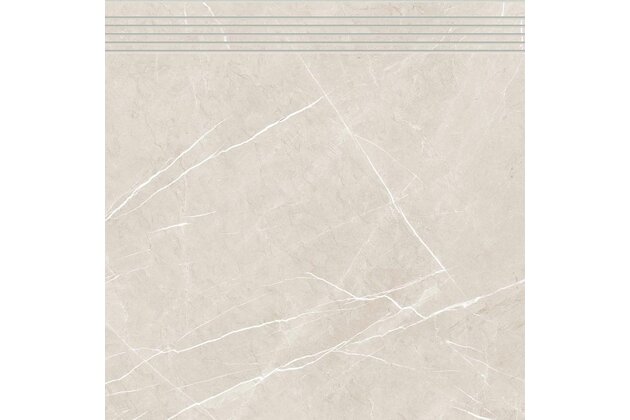 Schodovka Rako Touch světle béžová mat rektifikovaná 59,7x59,8 DCP62904