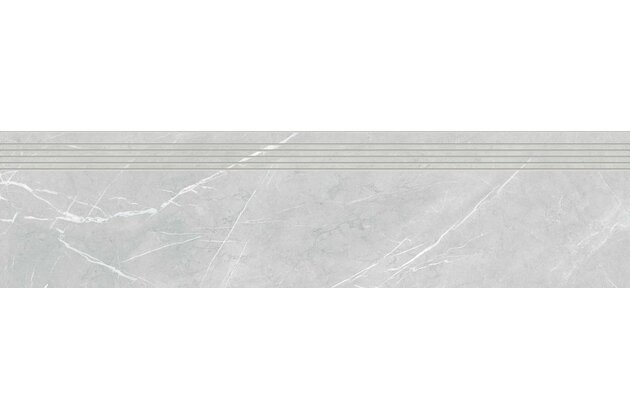 Schodovka Rako Touch šedá mat rektifikovaná 29,8x119,8 DCPVD903