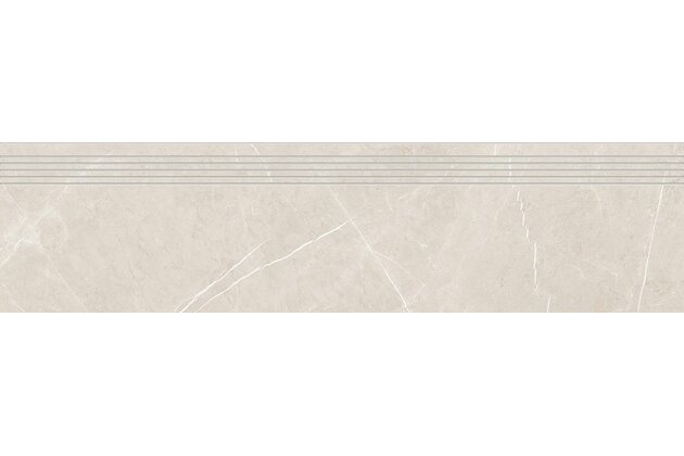 Schodovka Rako Touch světle béžová mat rektifikovaná 29,8x119,8 DCPVD904