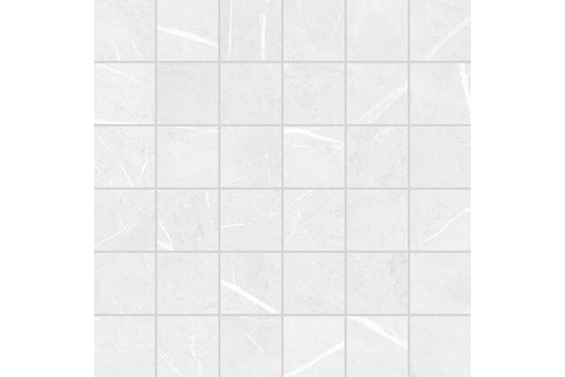 Mozaika Rako Touch světle šedá mat rektifikovaná 29,8x29,8 DDM05902