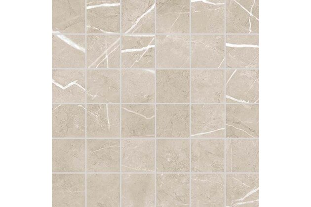 Mozaika Rako Touch béžová mat rektifikovaná 29,8x29,8 DDM05905