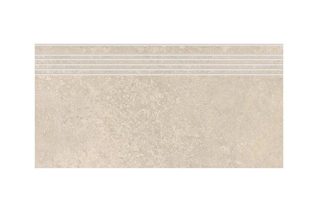 Schodovka Rako Abetone béžová mat rektifikovaná 30x60 DCPSR840