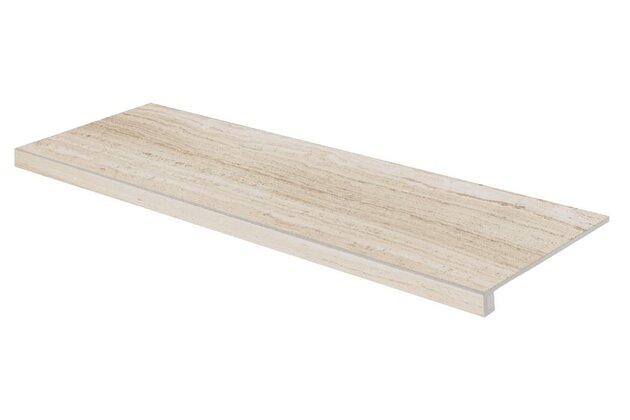 Tvarovka schodová Rako Alba béžová struktura mat rektifikovaná 30x120 DCFVD731