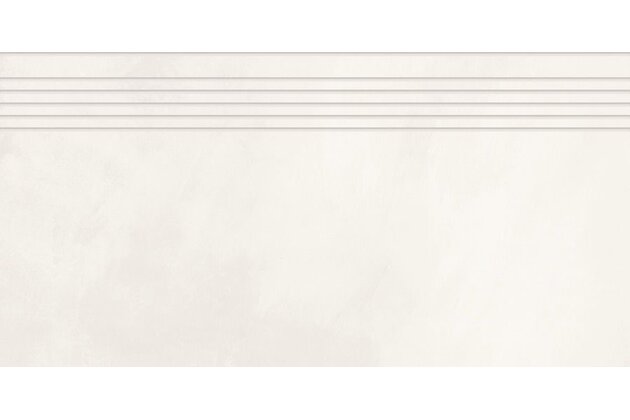 Schodovka Rako Blend bílá mat rektifikovaná 30x60 DCPSR805