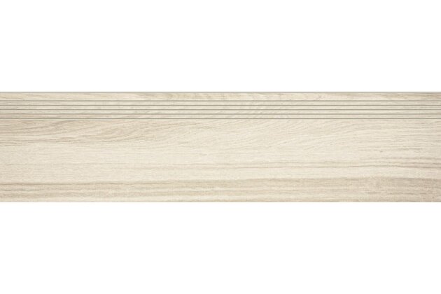 Schodovka Rako Board světle béžová mat rektifikovaná 30x120 DCPVD141