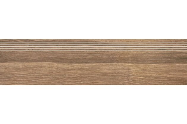 Schodovka Rako Board hnědá mat rektifikovaná 30x120 DCPVD143