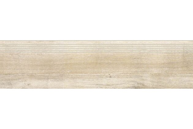 Schodovka Rako Saloon světle hnědá mat rektifikovaná 30x120 DCPVD747