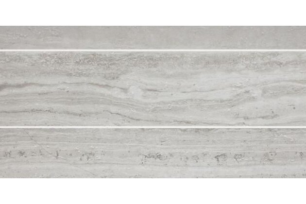 Dekor Rako Alba šedá struktura pololesk rektifikovaný 30x60 DDPSR733