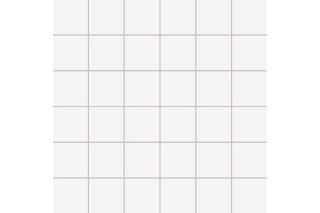 Mozaika Rako Blank bílá mat rektifikovaná 30x30 DDM05277