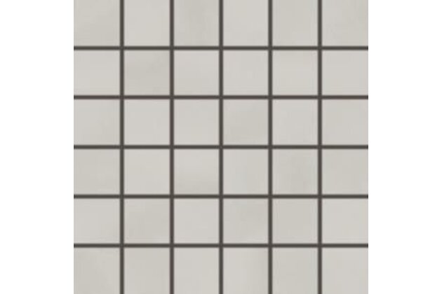 Mozaika Rako Blend šedá mat rektifikovaná 30x30 DDM05807