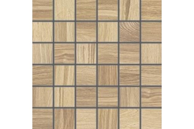 Mozaika Rako Board béžová mat rektifikovaná 30x30 DDM05142