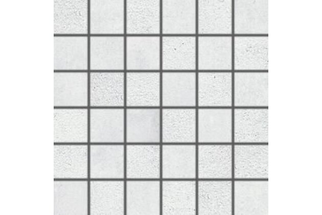 Mozaika Rako Cemento světle šedá mat rektifikovaná 30x30 DDN05660