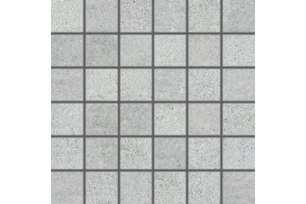 Mozaika Rako Cemento šedá mat rektifikovaná 30x30 DDN05661