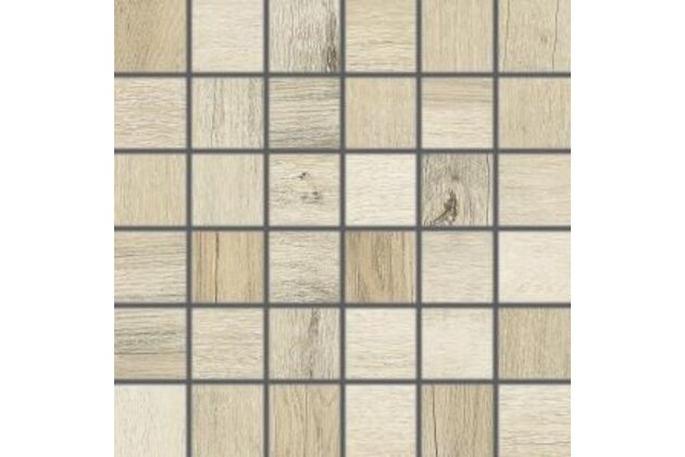 Mozaika Rako Saloon béžová mat rektifikovaná 30x30 DDM05746