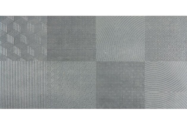 Dekor JaSérie Vita tmavě šedá struktura mat 29,8x59,8 WADVK709