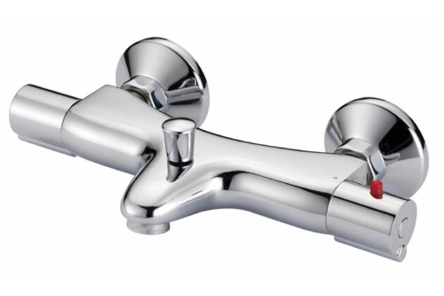 Baterie Novaservis Aqualight vanová, termostatická, bez příslušenství, 150 mm, chrom, 2520/1,0