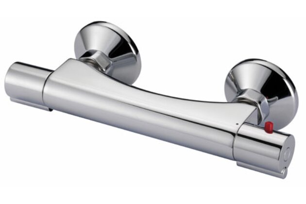 Baterie Novaservis Aqualight sprchová, termostatická, bez příslušenství, 150 mm, chrom, 2560/1,0