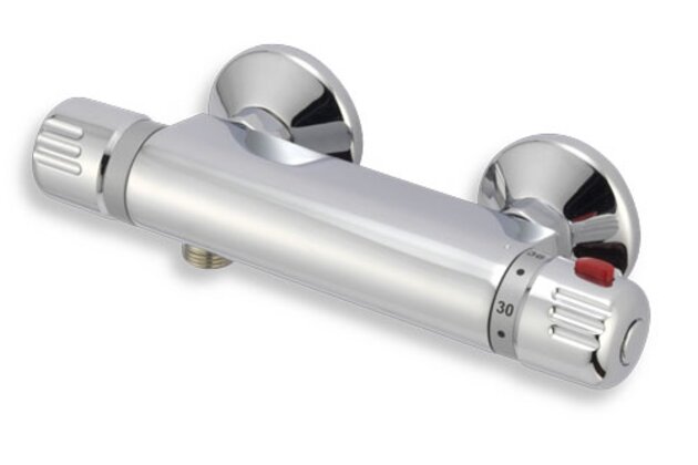 Baterie Novaservis Aquamat sprchová, termostatická, 120 mm, chrom, 2664/1,0