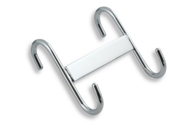 Dvojháček Novaservis na otopný žebřík, chrom, 6001,0