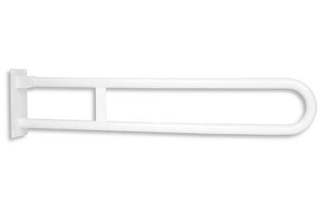 Úchyt Novaservis, 852 mm, dvojitý, sklopný, bílá, R66830,11