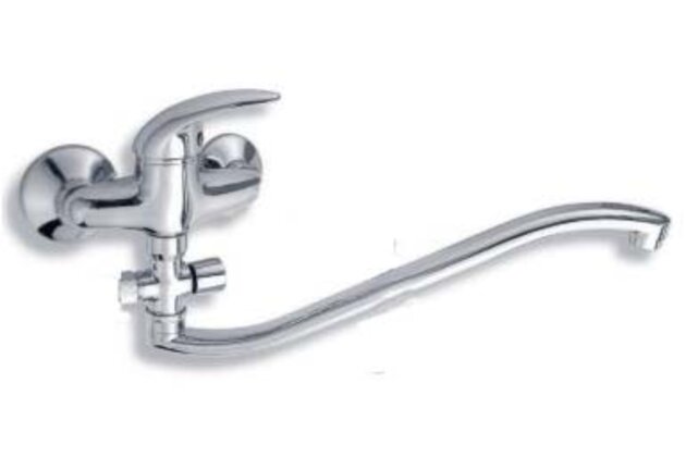 Baterie Novaservis Metalia 55 vanová, bez příslušenství, 100 mm, chrom, 55033/1,0