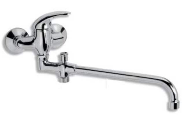 Baterie Novaservis Metalia 55 vanová, bez příslušenství, 100 mm, chrom, 55037/1,0