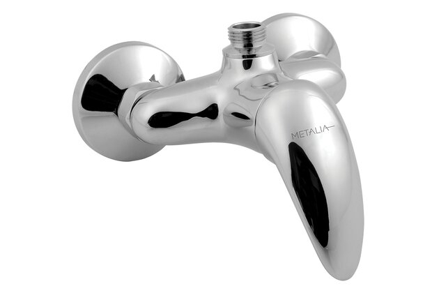 Baterie Novaservis Metalia 55 sprchová, horní vývod, 100 mm, chrom, 55066/1,0