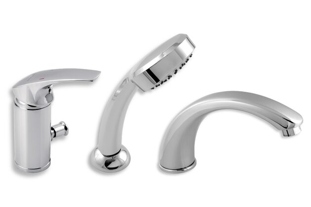 Metalia 57 vanová stoján.pro montáž s třemi otvory 57045.0