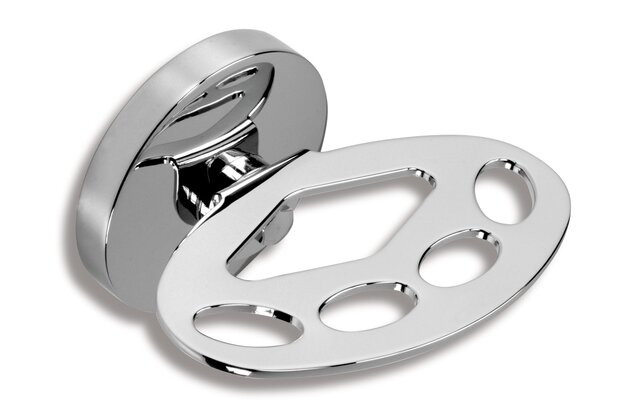 Držák na kartáčky a pasty Novaservis, chrom, 6134,0