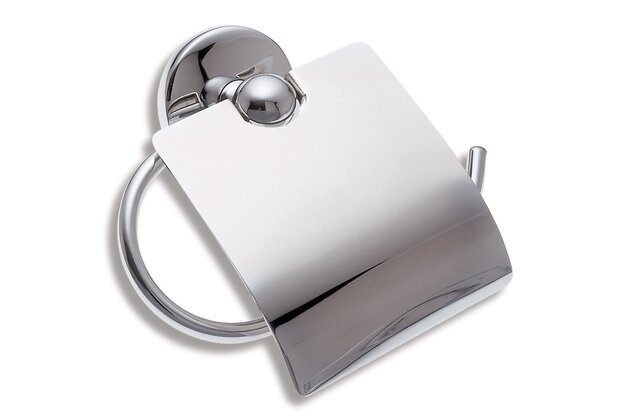 Závěs toaletního papíru Novaservis, s krytem, chrom, 6138,0