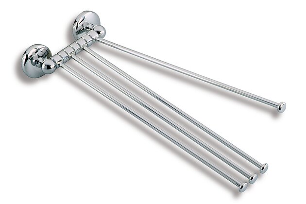 Držák ručníků Novaservis, čtyřramenný, chrom, 6146,0
